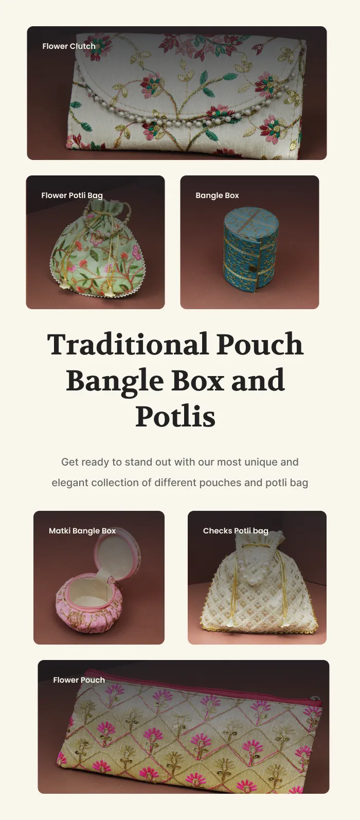 Pouch and Potli
