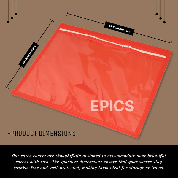 (Pack Of 25) Non Woven Saree Cover, Lahenga Cover