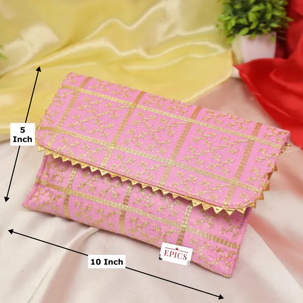 (Pack Of 10) Clutch for women, Traditional clutch for Wedding