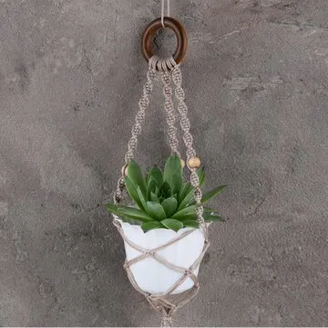 Handmade planter stand wall hanging