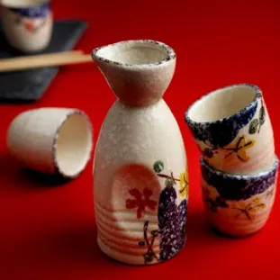 Hand Painted Tea Pot Set