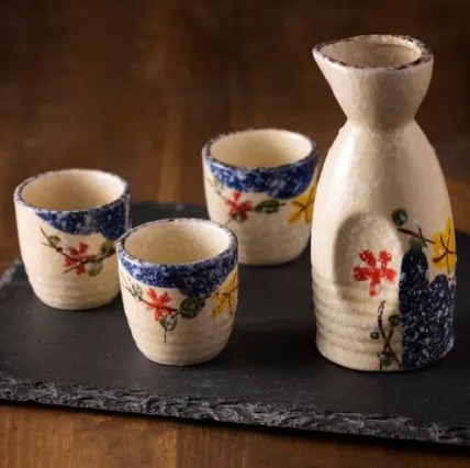 Hand Painted Tea Pot Set