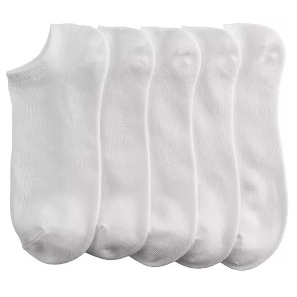 New X Comfort white ankle length socks ( pack of 5 )