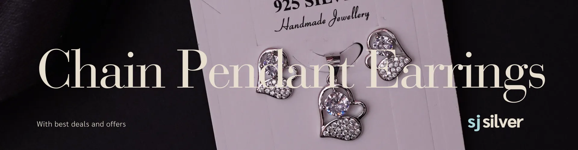 Chain Pendant Earrings