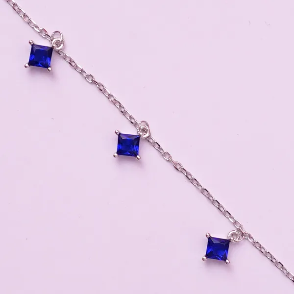 Celestial Blue Charm Bracelet