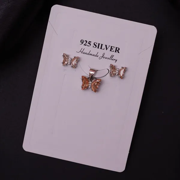 Dreamy Butterfly  light brown Pandentset